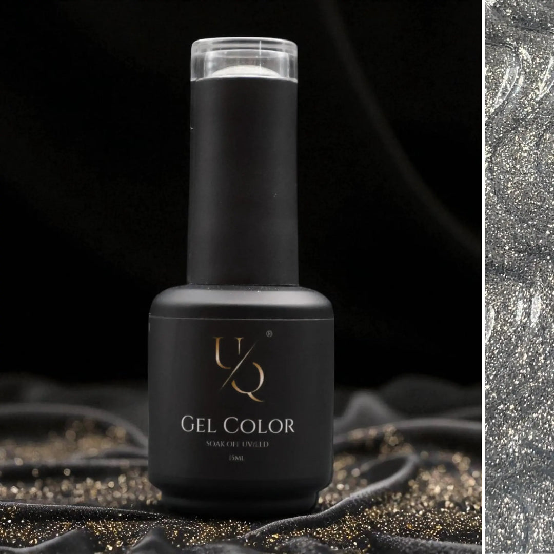 Unique Nails – Silver Glitter gellak – HEMA- & TPO-vrij